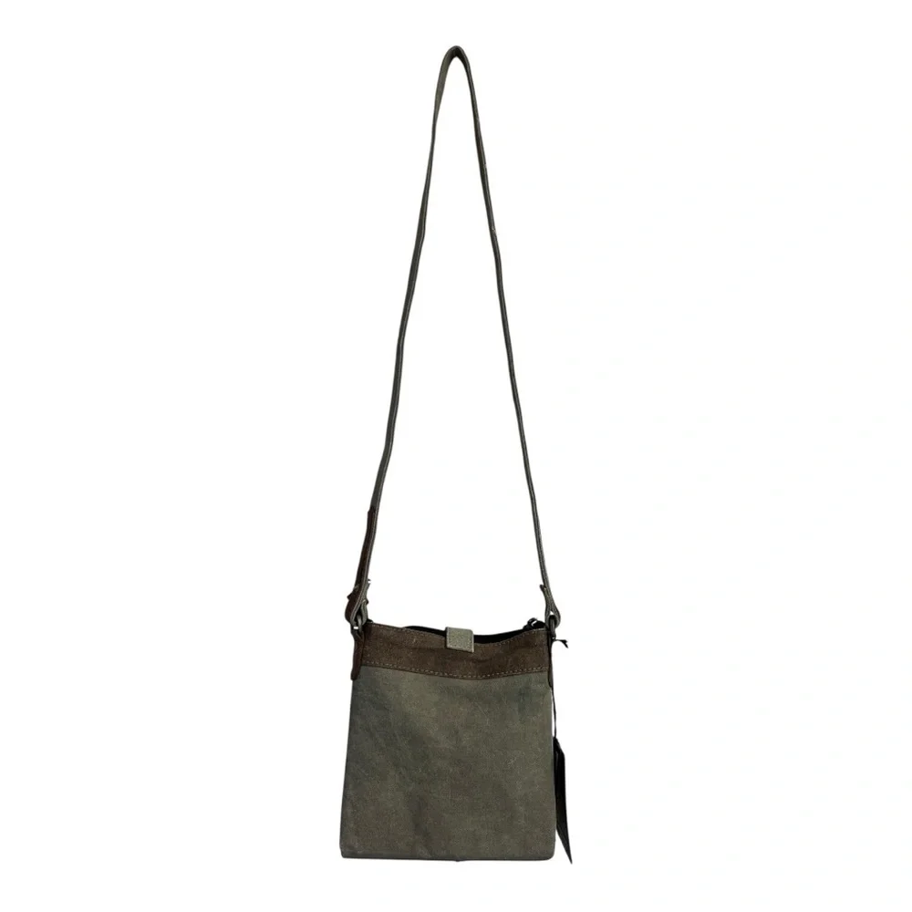 Mona B intermix crossbody sage M-5031 - Picture 6 of 9